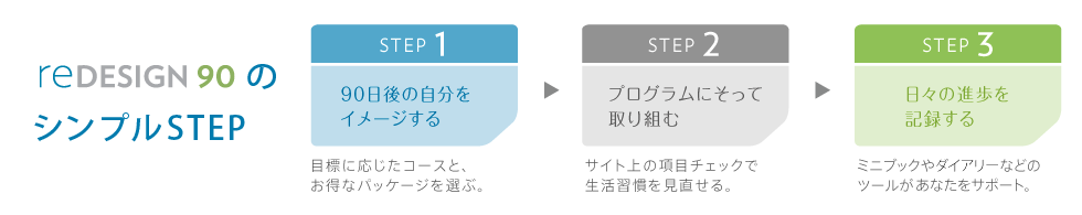 ニュースキン reDESIGN90(リデザイン90)シンプルSTEP ニュースキン reDESIGN90(リデザイン90)シンプルSTEP